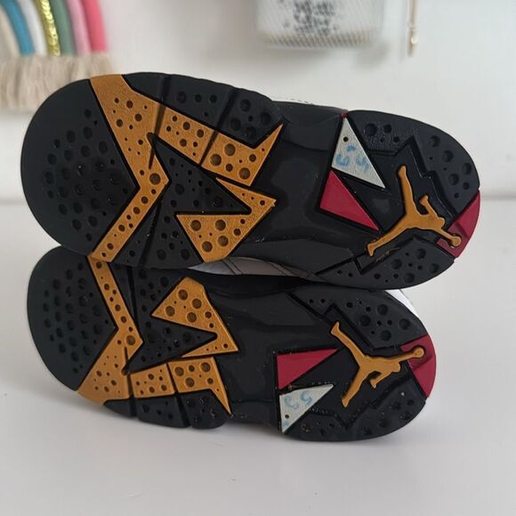 Nike Air Jordan 7 Retro EUC 
Cardinal TD Size 8C Toddler - Picture 5 of 5